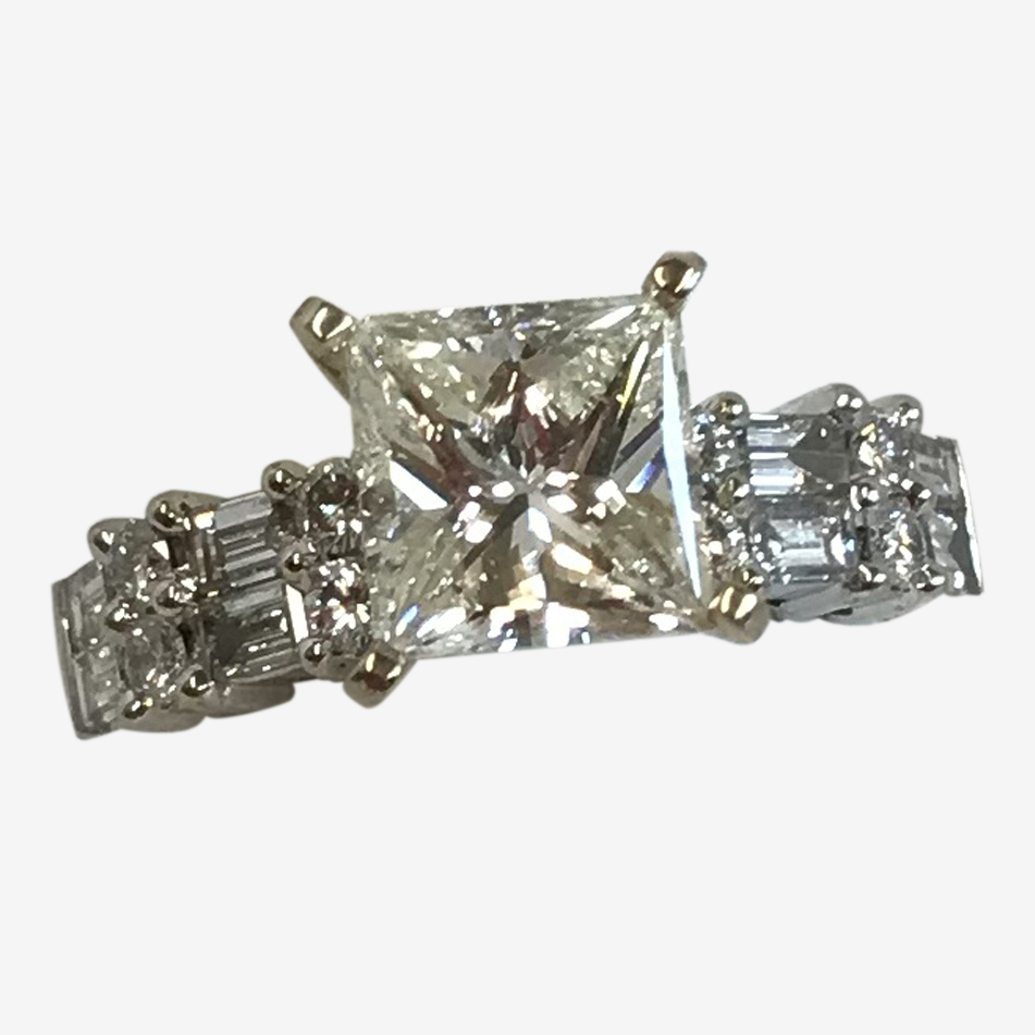 2.03 Ct Diamond Ring 2ct Diamond Ring Sold by Fine Estate, Inc. for $12,000