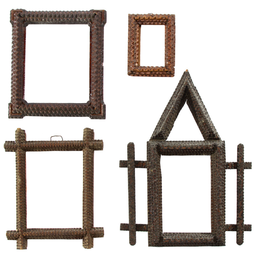 <p><a href="https://auctions.finesf.com/online-auctions/fine-estate-inc/collection-of-tramp-art-frames-3091425">Collection of Four Tramp Art Frames Available at Auction on July 24th 11am</a></p>