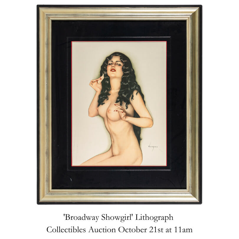 Vargas Pin Up Lithograph For Sale At Auction