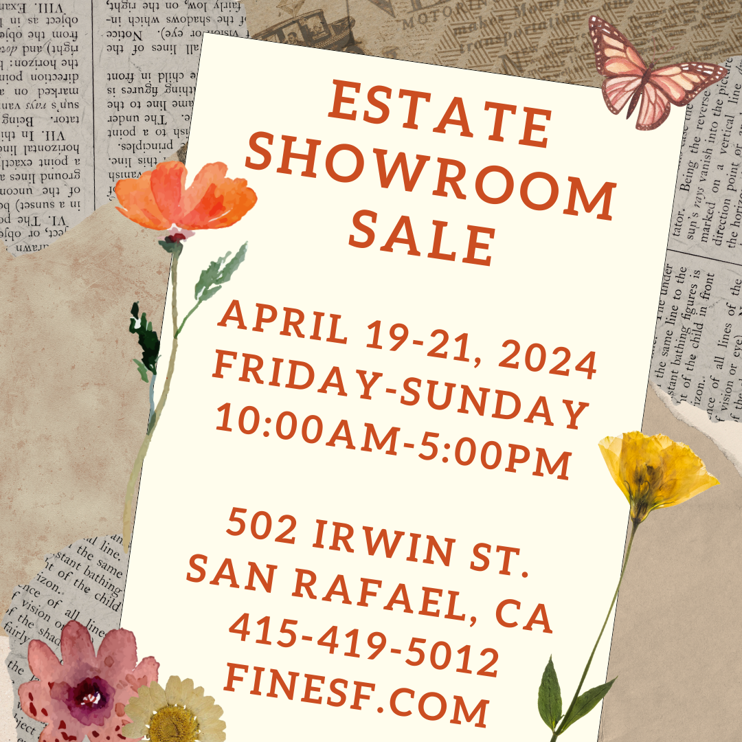 estate showroom sale april 5-7