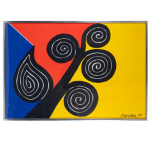 Alexander Calder lithographs titled, “Autumn” 1969