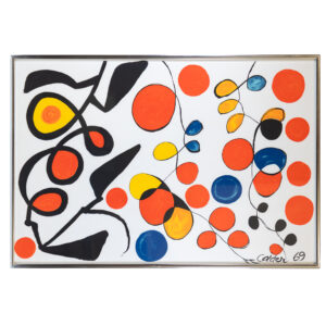 Alexander Calder lithographs titled, “Spring Carnival”