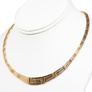 Geek Key graduated necklace