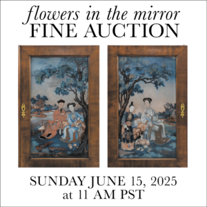 flowers in the mirror fine auction