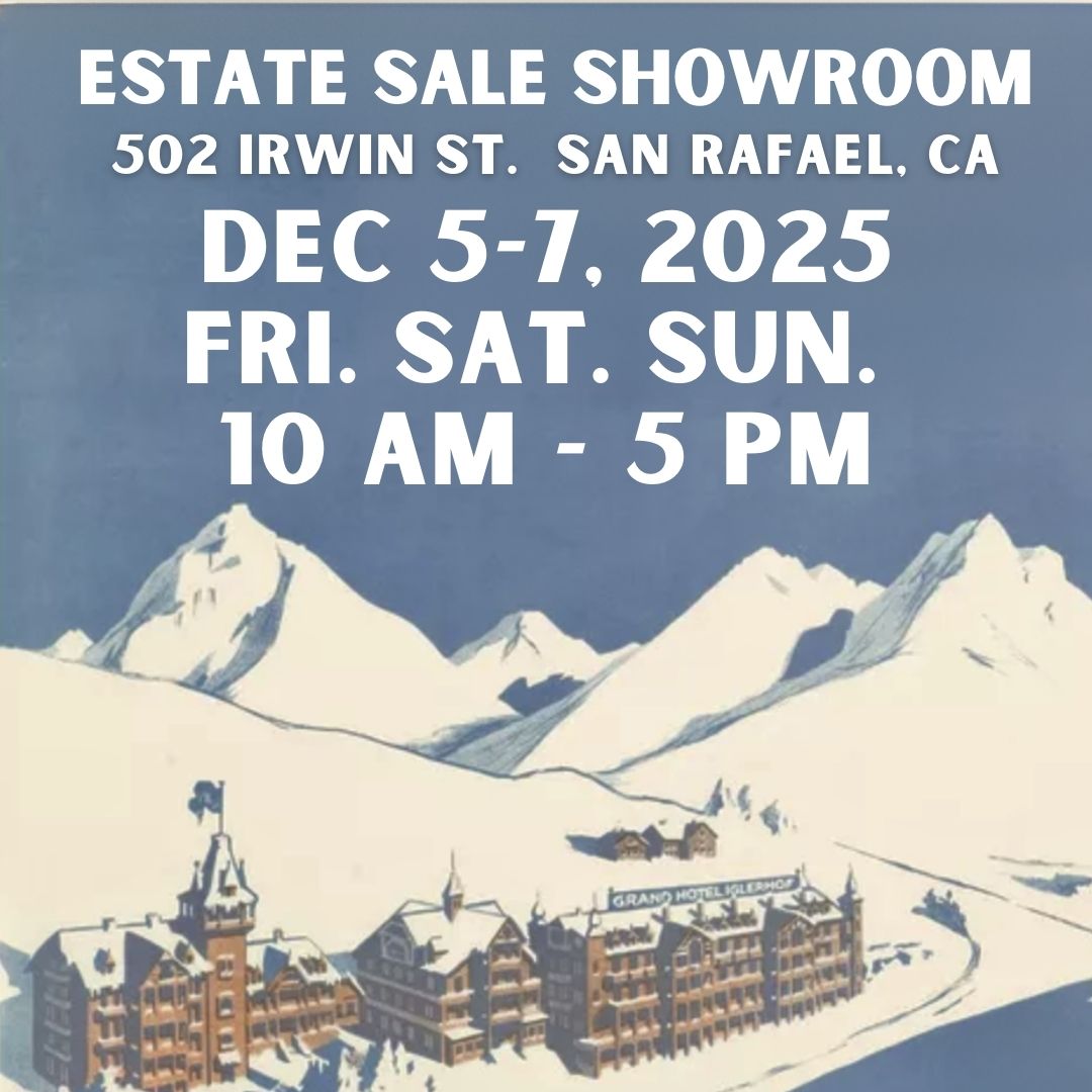 December 5-7 estate sale