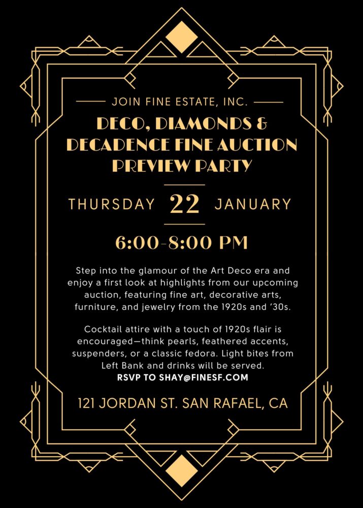 Art Deco Party Jan22