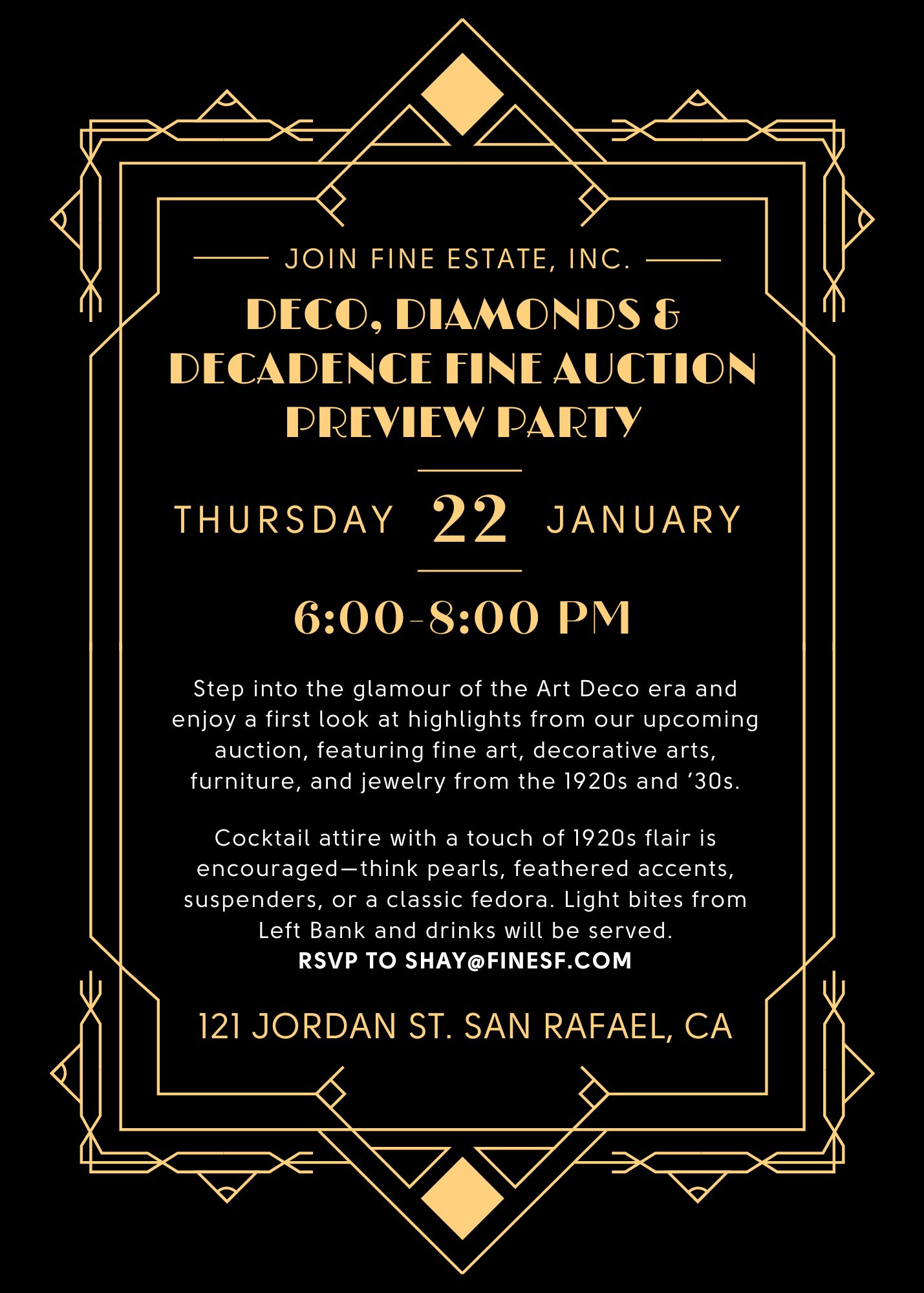 Art Deco Party Jan22